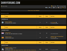 Tablet Screenshot of forum.shinyuploads.com
